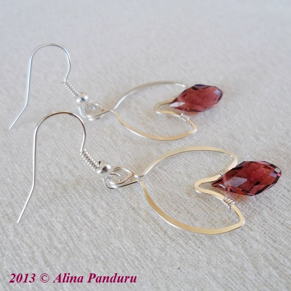 Wire Jewelry Tutorial My Hammering Method Intermediate Etsy