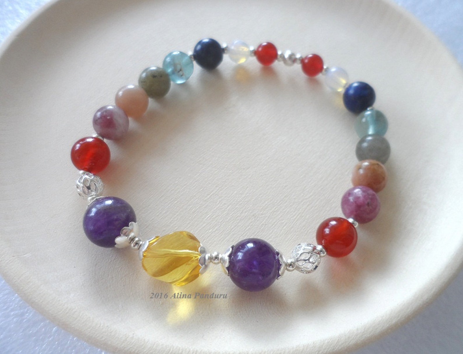 Menopause Relief Bracelet, Menopause Jewelry Healing Stone Bracelet
