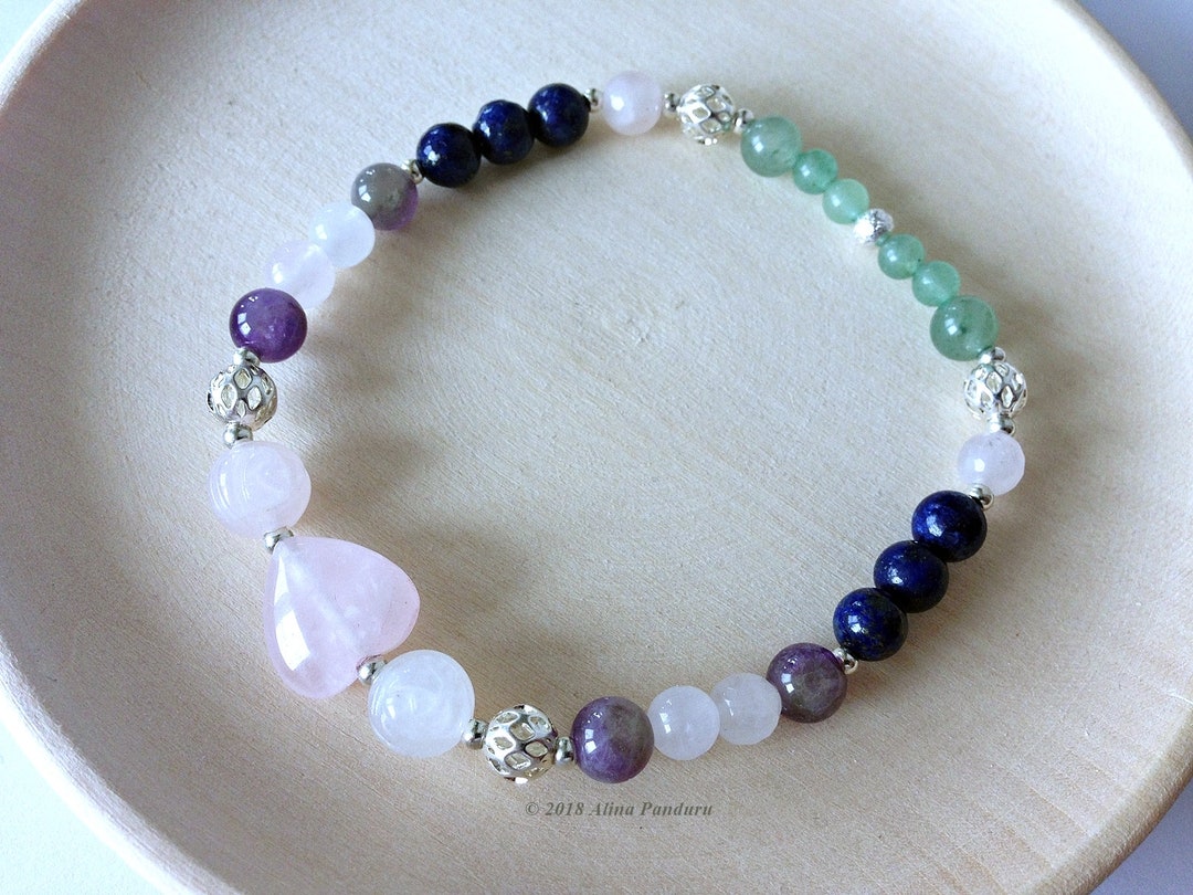 Migraine Relief Bracelet, Headache Relief Bracelet, Healing Gemstone