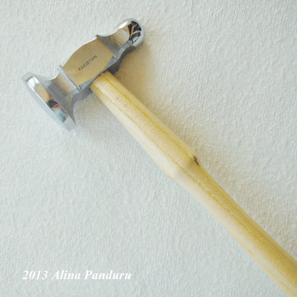 Wire Jewelry Tutorial My Hammering Method Intermediate Etsy