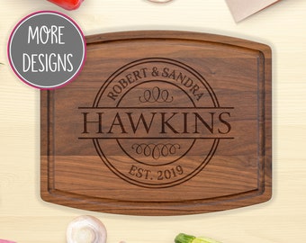 Personalized Cutting Board - Engraved Cutting Board, Custom Cutting Board, Wedding Gift, Housewarming Gift, Anniversary Gift, Birthday Gift