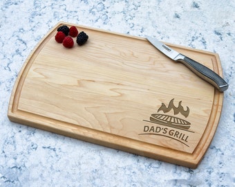 Personalized BBQ Cutting Board, Custom Steak Board, Grilling Gift