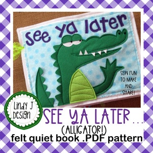 Felt QUIET BOOK PDF Pattern Rhyming Activity Book Instructions Busy Book Pattern Rhymes Quiet Book Pdf