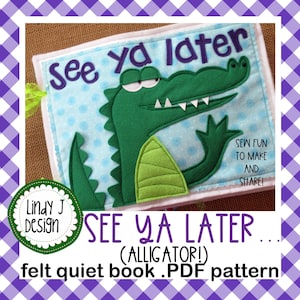 Felt QUIET BOOK PDF Pattern Rhyming Activity Book Instructions Busy Book Pattern Rhymes Quiet Book Pdf