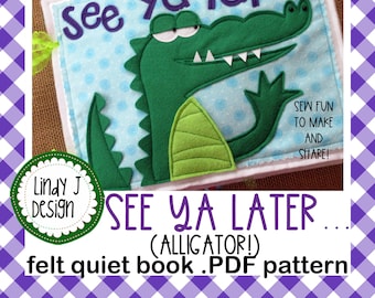 Felt QUIET BOOK PDF Pattern Rhyming Activity Book Instructions Busy Book Pattern Rhymes Quiet Book Pdf