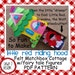 FAIRY TALE MATCHBOX Cottage #1 Little Red Riding Hood Felt Playset pdf Pattern 