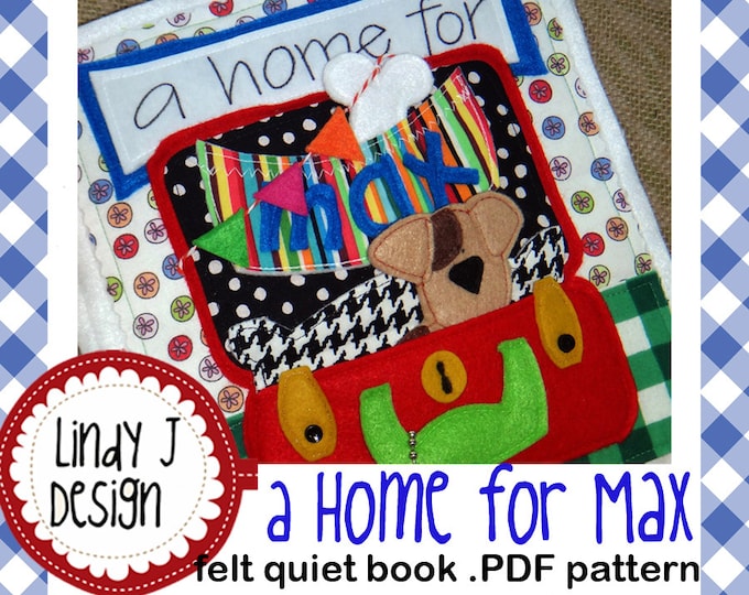 PDF, SVG : Brushing Teeth, No Sew Busy Book Page / Quiet Book Page ...