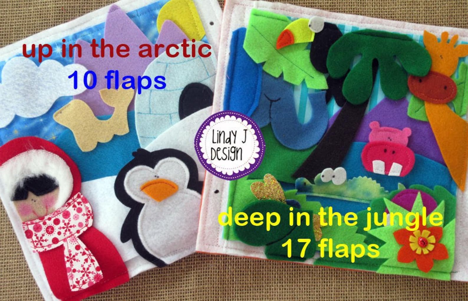 Make a SCENE PUZZLE Felt Quiet Book .PDF Pattern Etsy