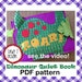 see more listings in the Quiet Book Patterns section