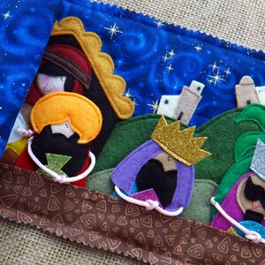The NATIVITY Story Felt Finger Puppets Sewing Pattern PDF