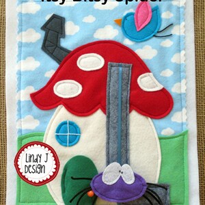 Itsy Bitsy SPIDER Felt Quiet Book PDF Pattern ACTIVITY Book ...