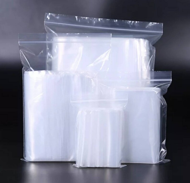 Poly Zip Closure Bags for Shipping Storage and Organizing Etsy