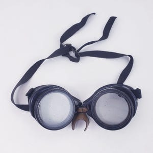 Vintage Willson Goggle Steampunk Motorcycle Wasteland Apocalyptic Safety Glasses