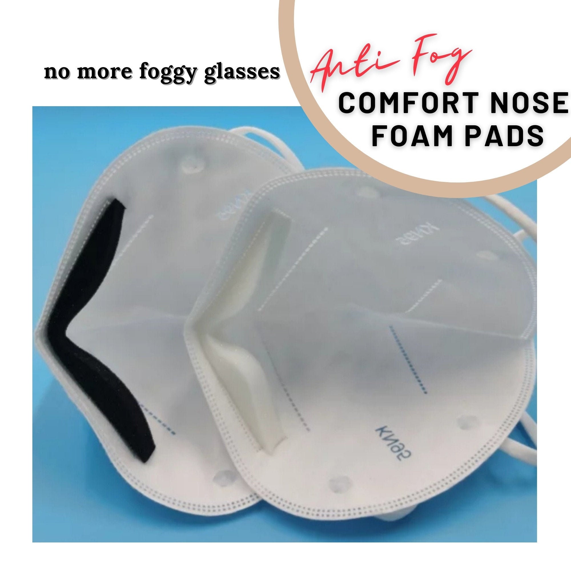 Anti Fog Nose Pads for Face Masks Self Adhesive Foam Strip