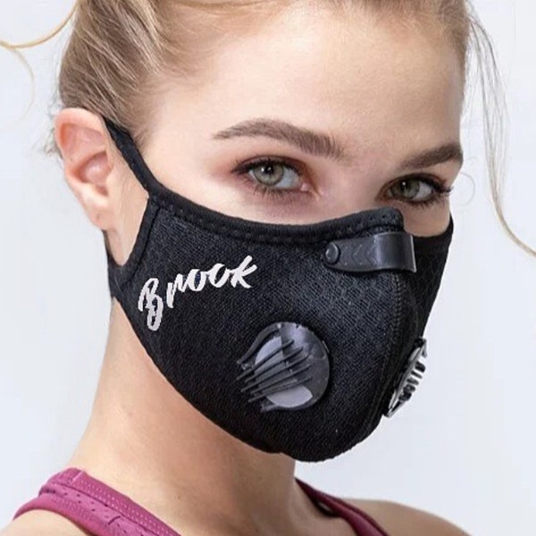 Athletic Face Mask Etsy