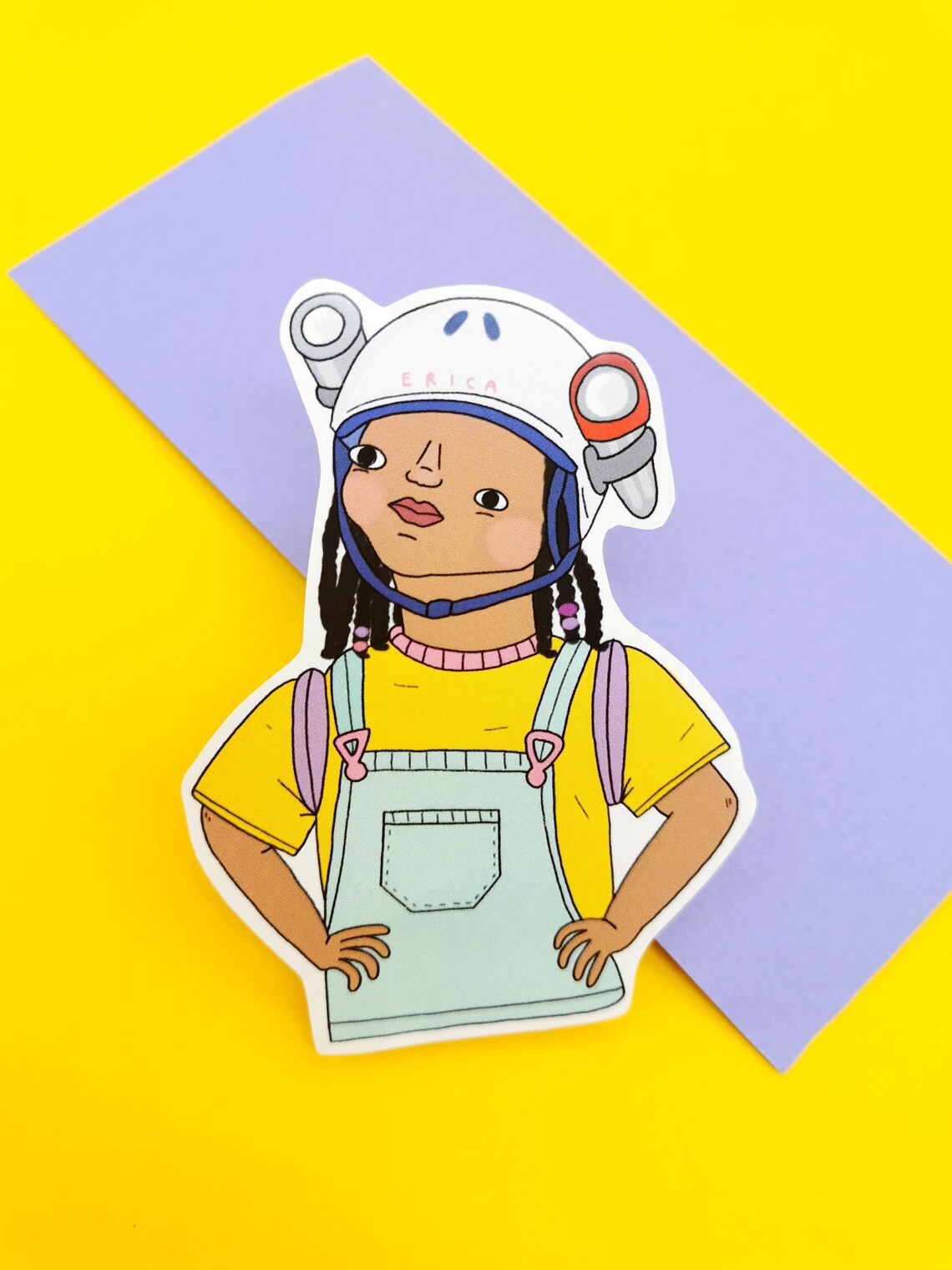 Erica Stranger Things sticker // Scoops Ahoy // Pop culture Etsy