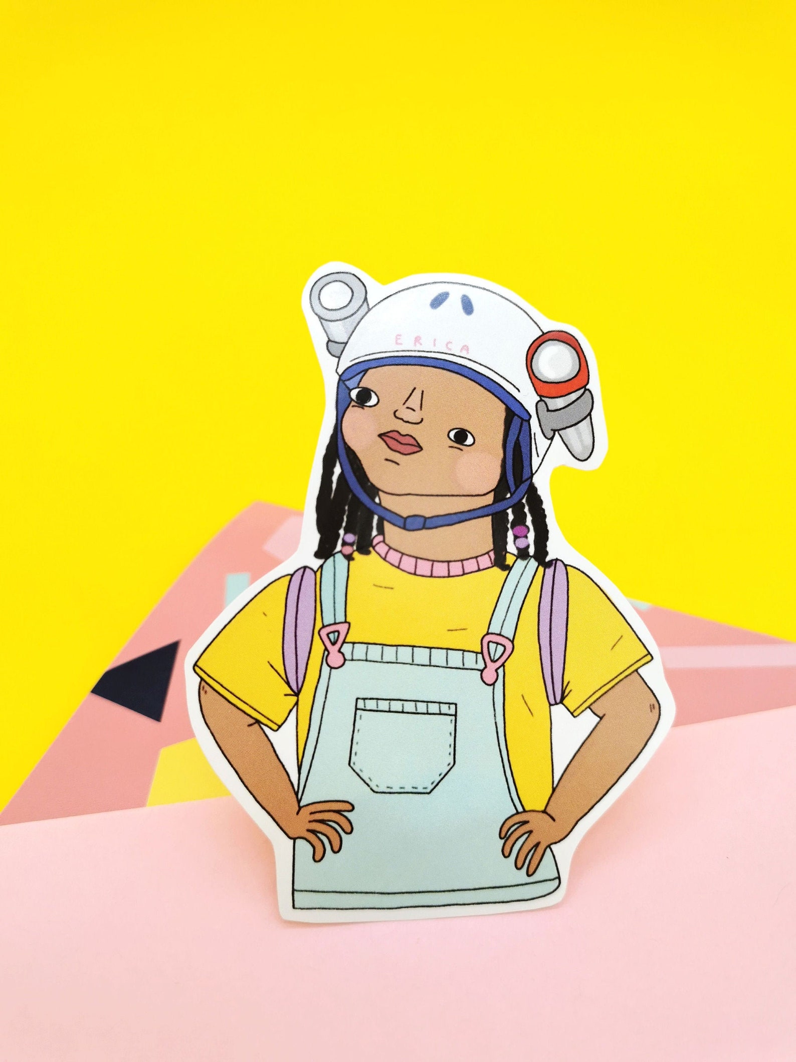 Erica Stranger Things sticker // Scoops Ahoy // Pop culture Etsy