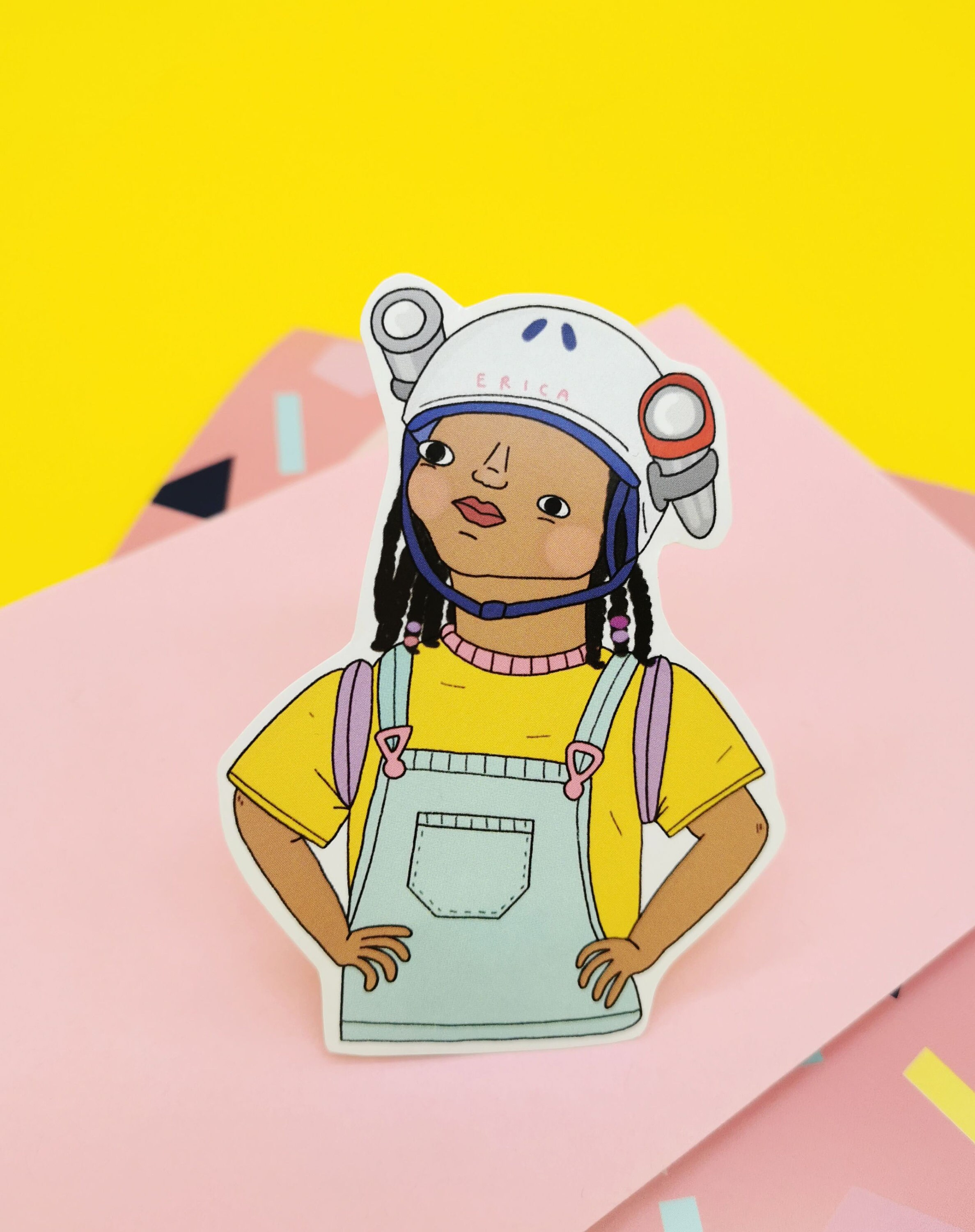 Erica Stranger Things sticker // Scoops Ahoy // Pop culture Etsy