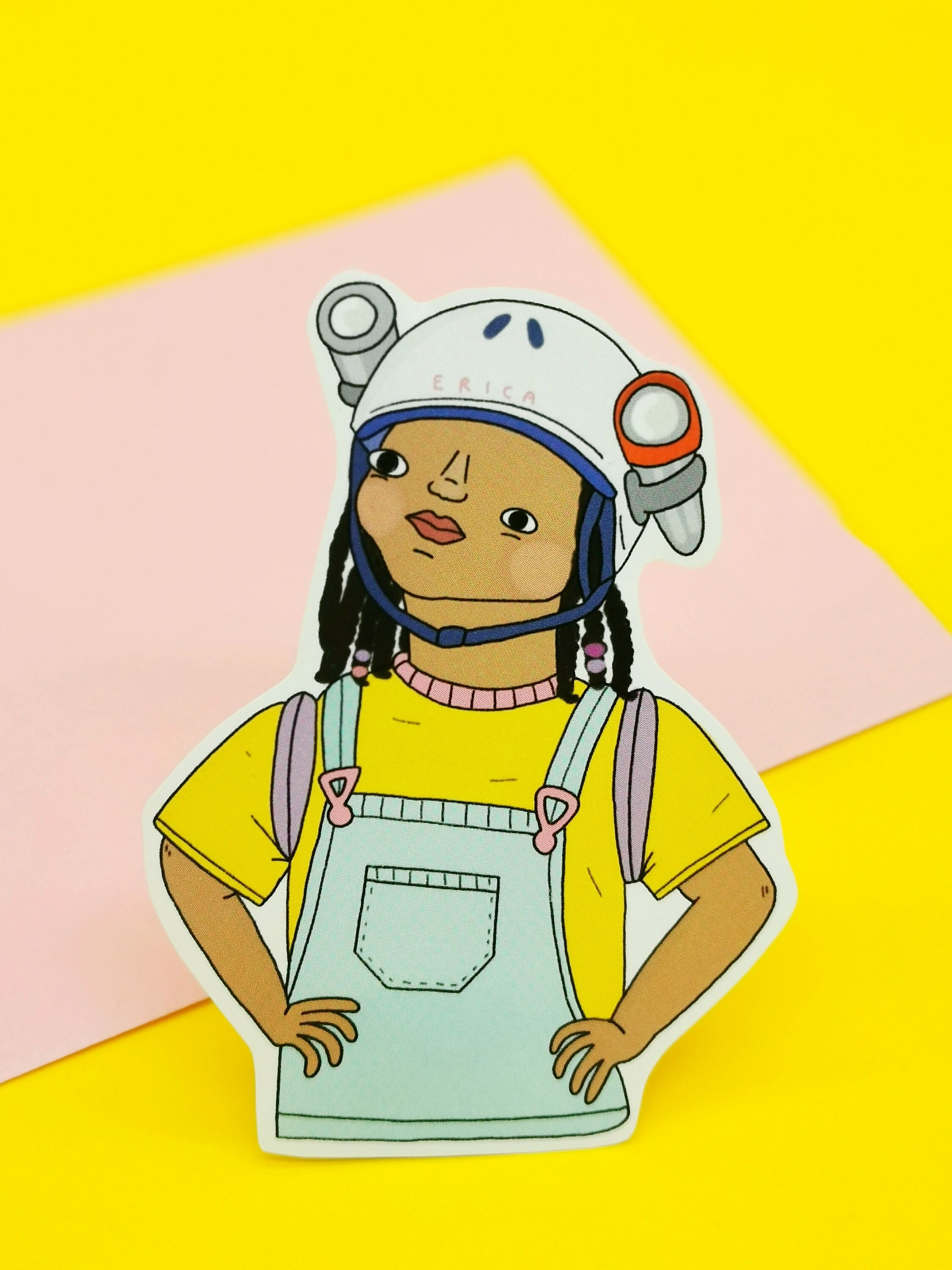 Erica Stranger Things sticker // Scoops Ahoy // Pop culture Etsy