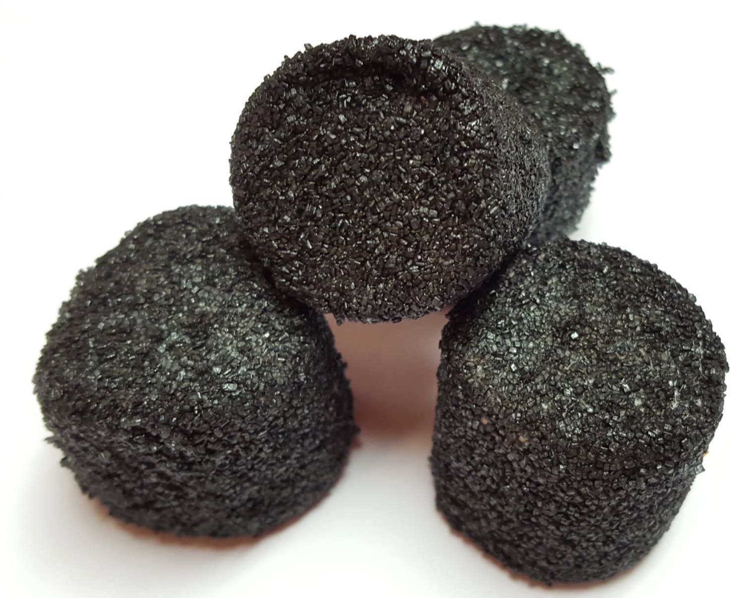 Black Sugared Marshmallows 2 Pounds White Approx. 100 Pieces Etsy