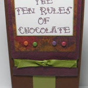 10 Rules of Chocolate Tutorial