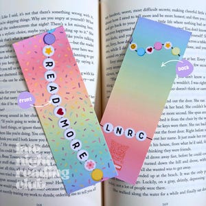 Marcapáginas de la era de la lectura // Marcapáginas bonitos, En mi era de la lectura, Leer más, Lector adolescente, Doble cara, Cartulina gruesa de 16 puntos, Regalos para amantes de los libros