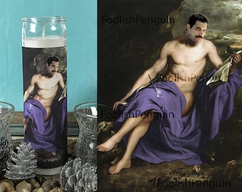 Saint Freddie Mercury Devotional Prayer Candle