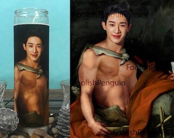 Saint Wonho Devotional Prayer Candle