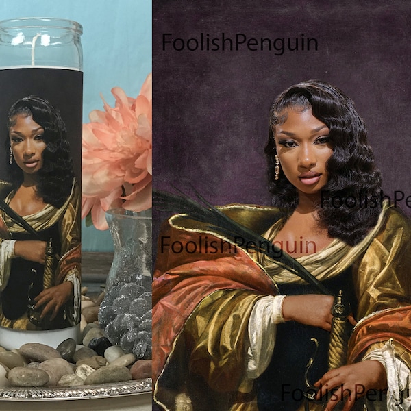 Saint Megan Thee Stallion Devotional Prayer Candle