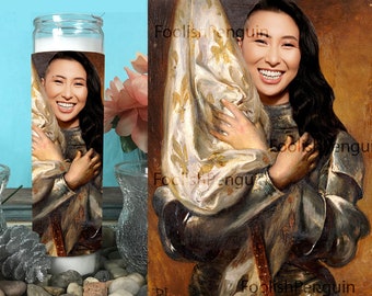 Saint Erika Ishii D&D Muse Prayer Candle