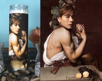 Saint Jackson Wang Devotional Prayer Candle