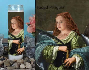 Penelope Featherington Devotional Prayer Candle