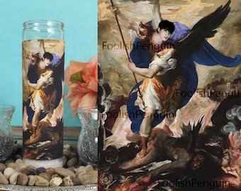 Saint I.N Prayer Candle