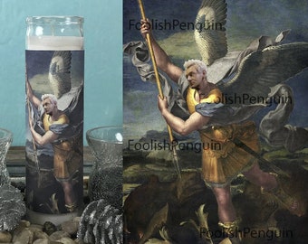 Saint Michael Sheen Devotional Prayer Candle