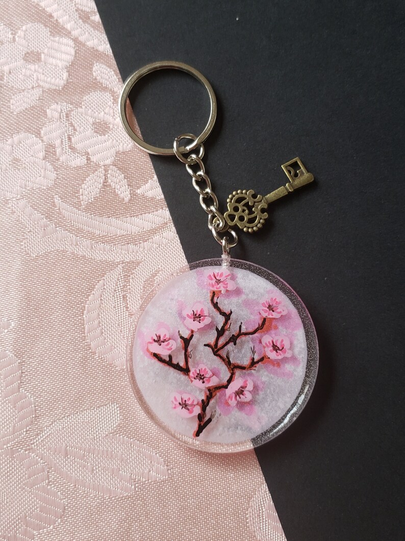 Resin keychain Etsy