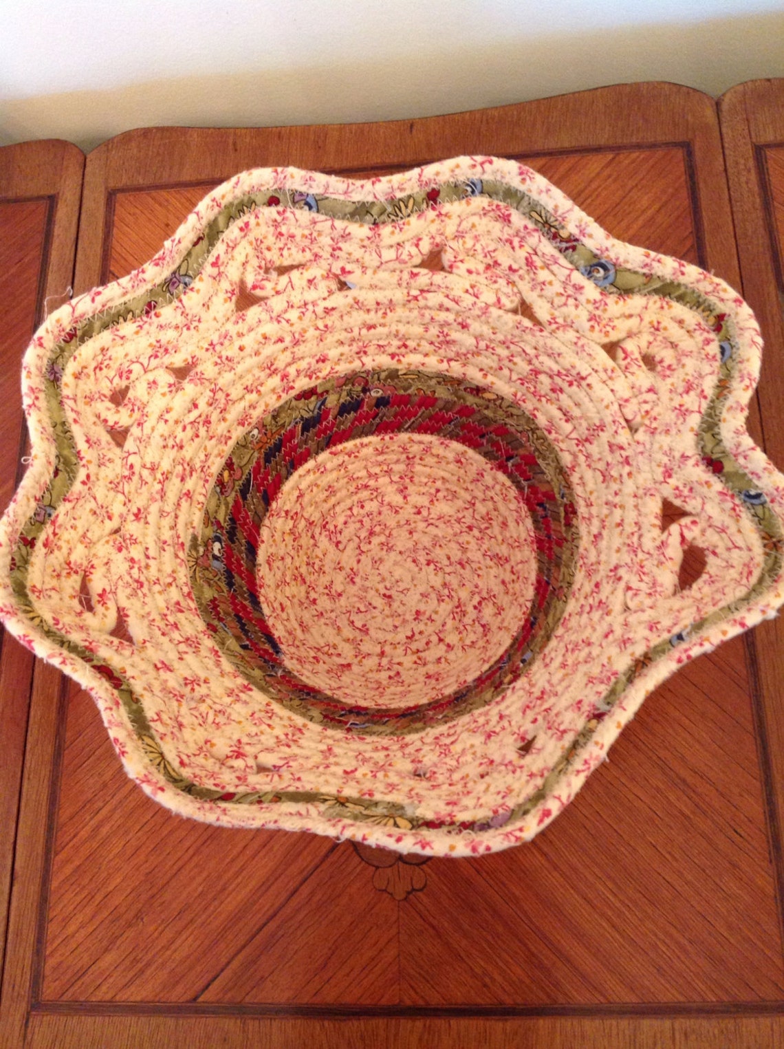 Unique Starshaped Fabric Basket Etsy