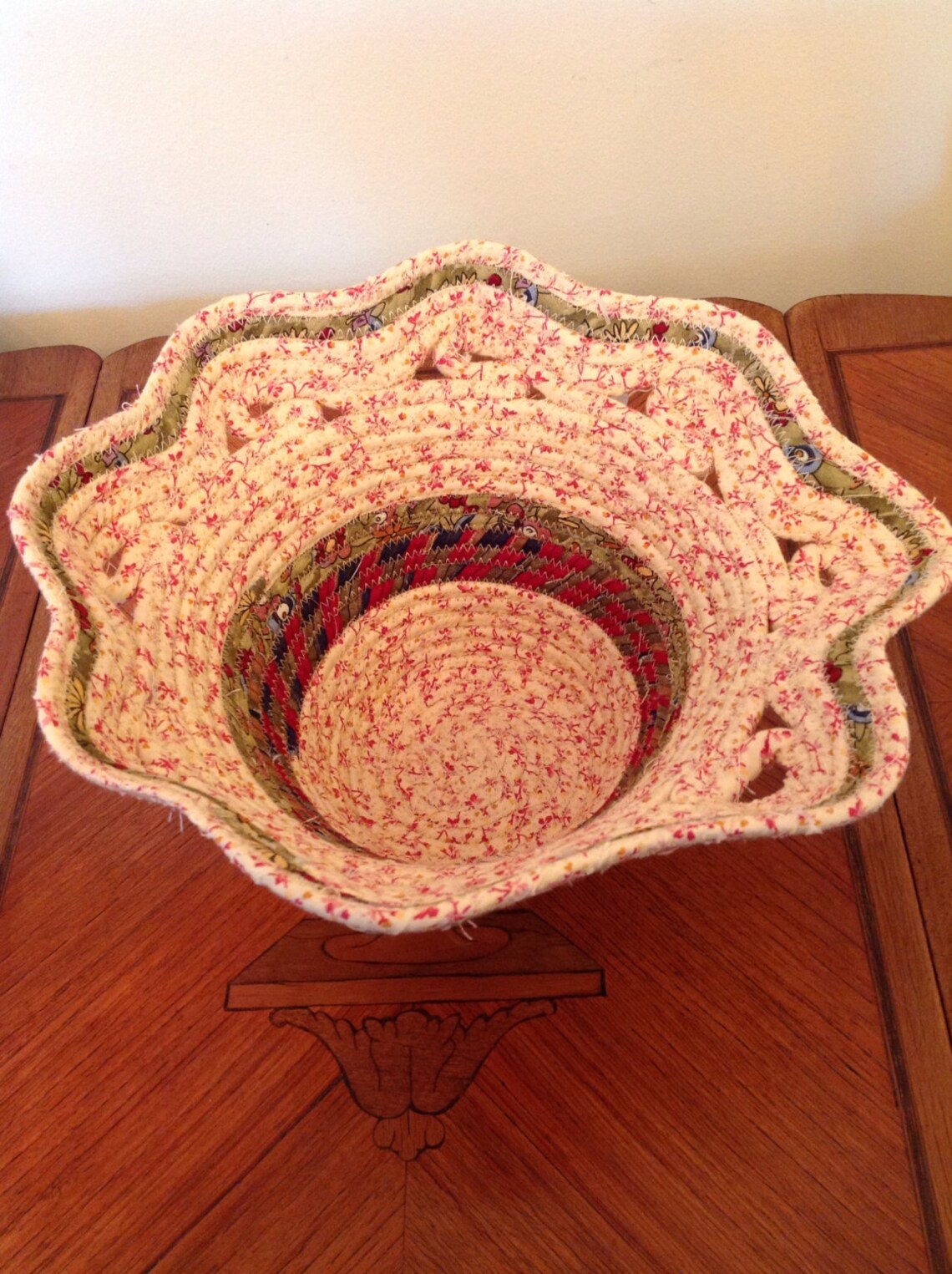 Unique Starshaped Fabric Basket Etsy