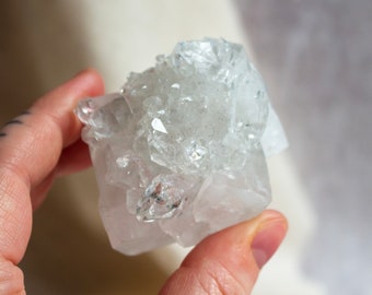 Apophyllite Crystal Cluster, 60mm