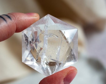 Clear Quartz Crystal Star, 45mm