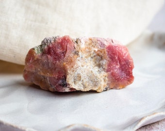Raw Pink Opal Crystal, Peru
