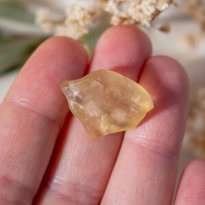Raw Libyan Desert Glass Crystal Etsy