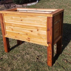 Cedar Raised Garden box /  planter