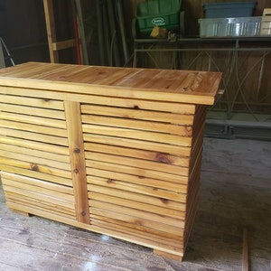 Outdoor dry bar and storage