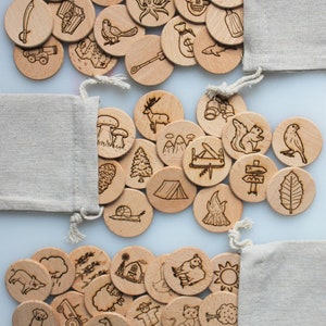 Create An Adventure | Wooden Story Discs