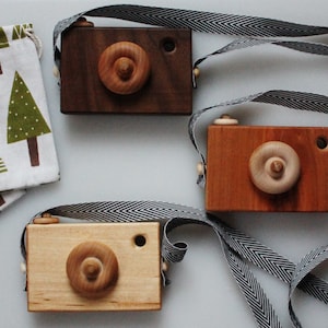 Wooden Camera Toy Camera Toy Toddler Camera Kids Toy Camera image 1