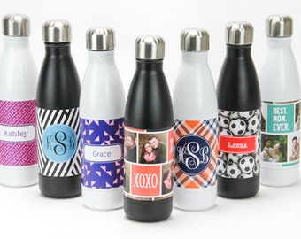 Personalized Insulated Steel Water Bottle: Designs 127-238