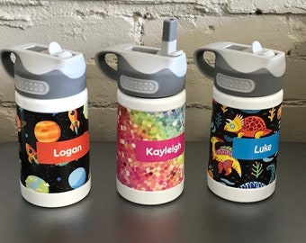 Personalized Insulated  Sports Bottle 12 oz. Designs 1-126. Personalized Gifts, Children's Gifts, Party Favors  - Awesome THIS!