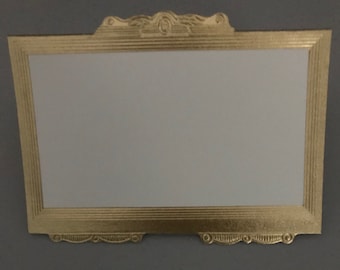 Cartes de placement/cartes d'escorte écrues bordées d'or (50 cartes seulement, sans calligraphie)