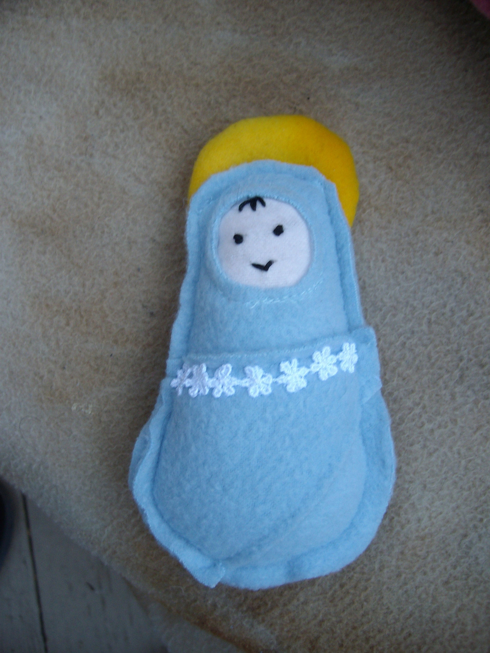 Saint Doll Virgin Mary With Infant Jesus Soft Catholic | Etsy
