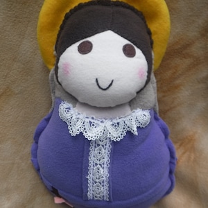 Soft Saint Doll Zelie Martin Catholic Toy